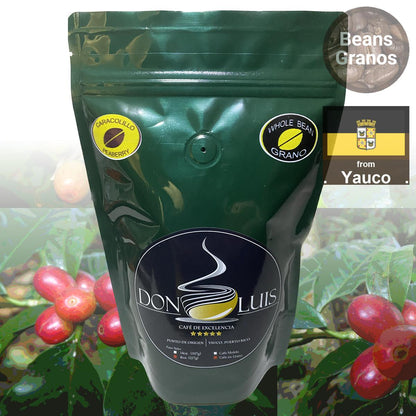 Café Don Luis Caracolillo / Granos de café Peaberry