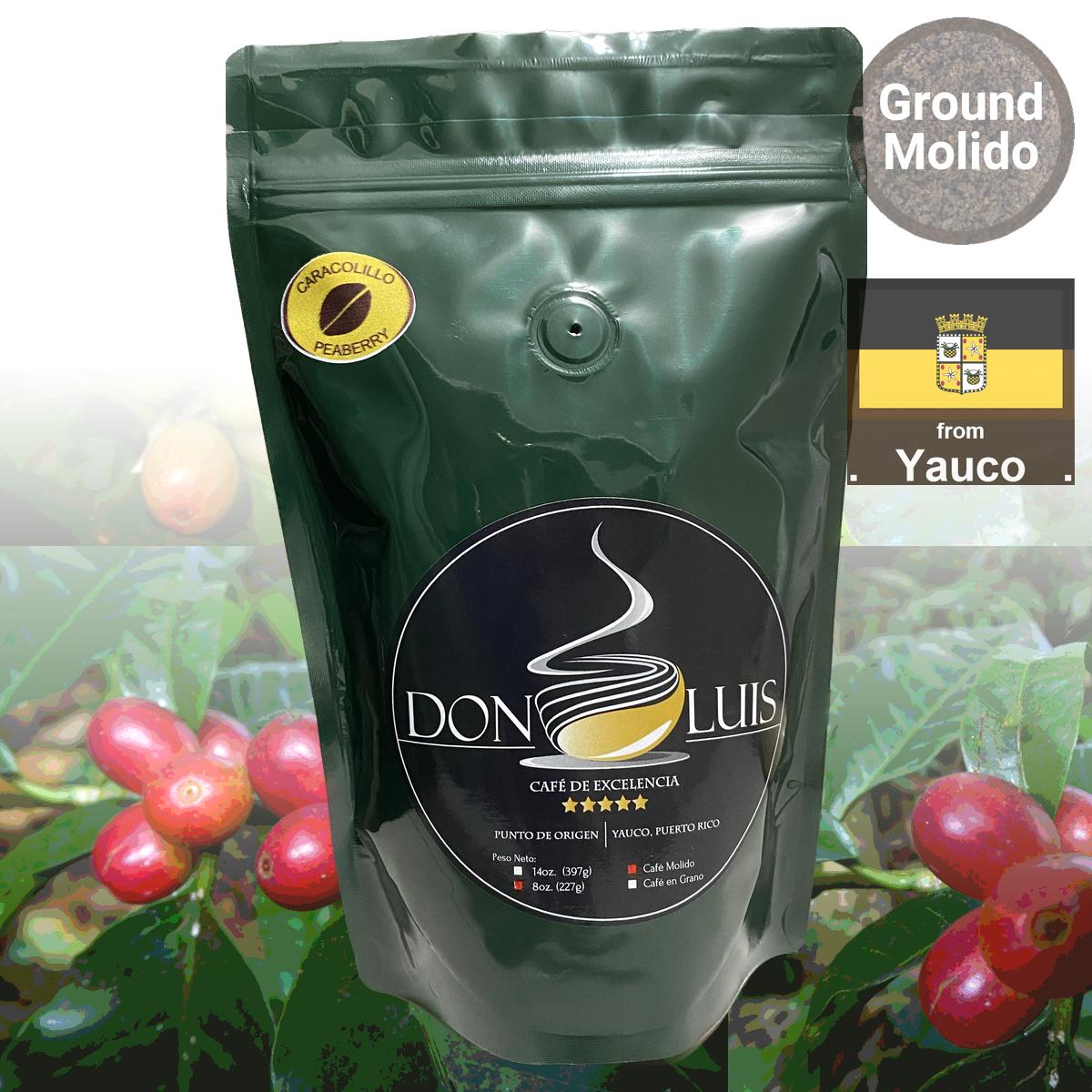 Café Don Luis Caracolillo / Café molido Peaberry