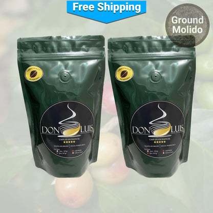 Café Don Luis Caracolillo / Café molido Peaberry