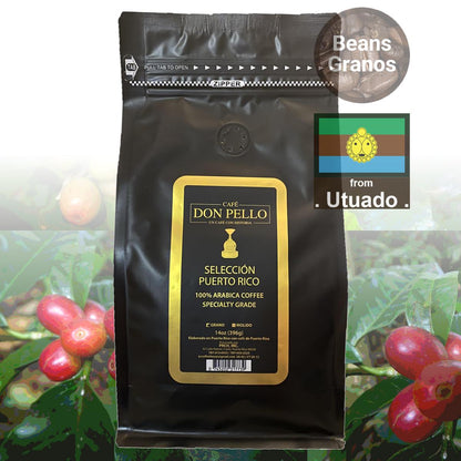 Café Don Pello Specialty Grade Utuado Roasted Coffee Beans