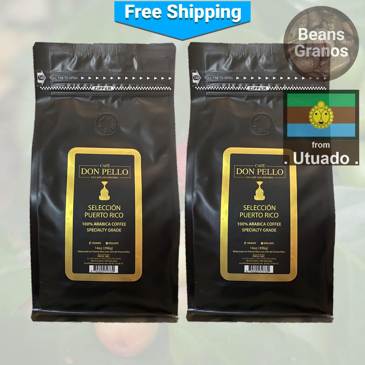 Café Don Pello Specialty Grade Utuado Roasted Coffee Beans