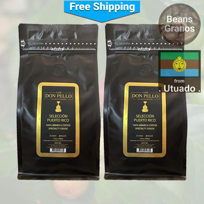 Café Don Pello Specialty Grade Utuado Roasted Coffee Beans
