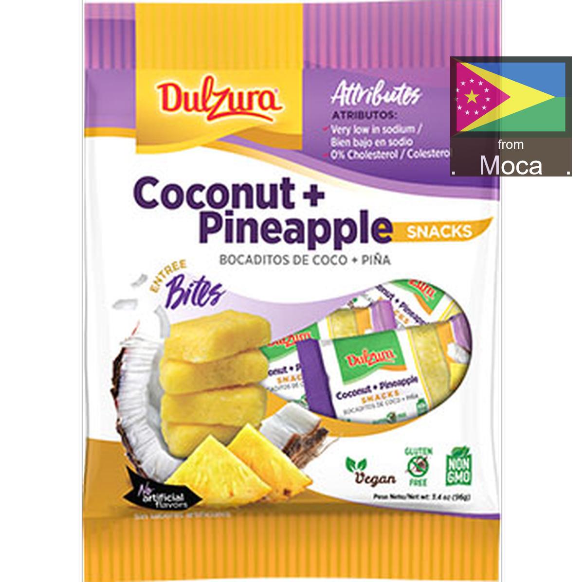 Bocaditos de Coco y Piña Dulzura Borincana