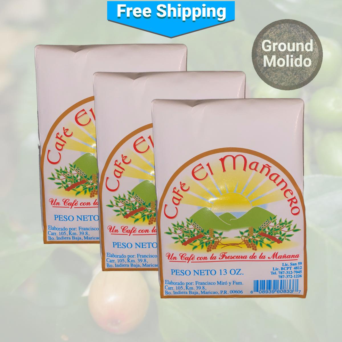 Café El Mañanero Ground Coffee Paper Bag