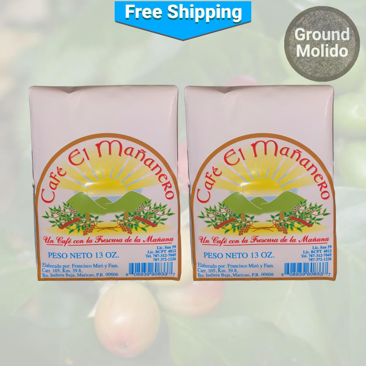 Café El Mañanero Ground Coffee Paper Bag