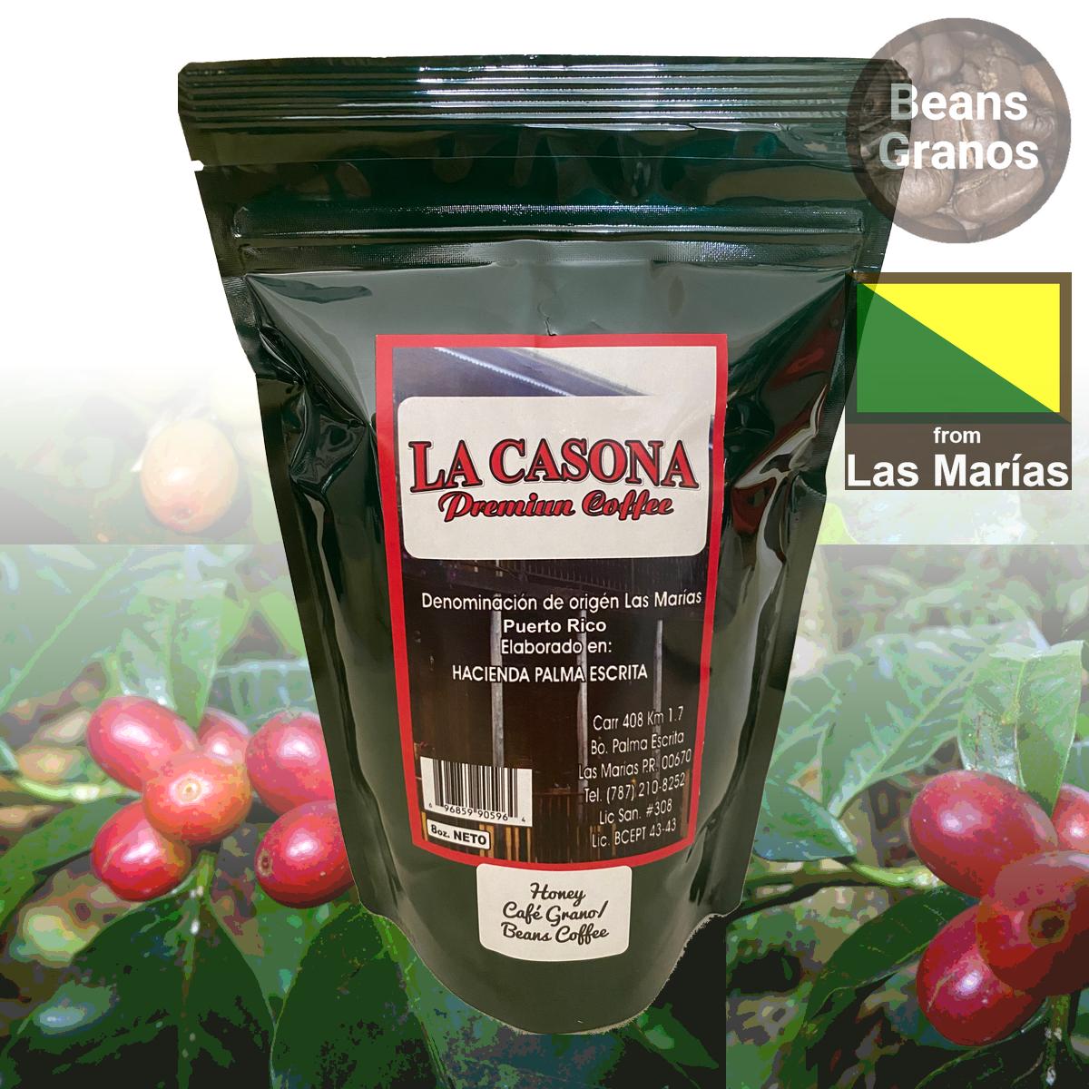 Café La Casona Honey Premium Coffee Beans - 100% Sun Dried