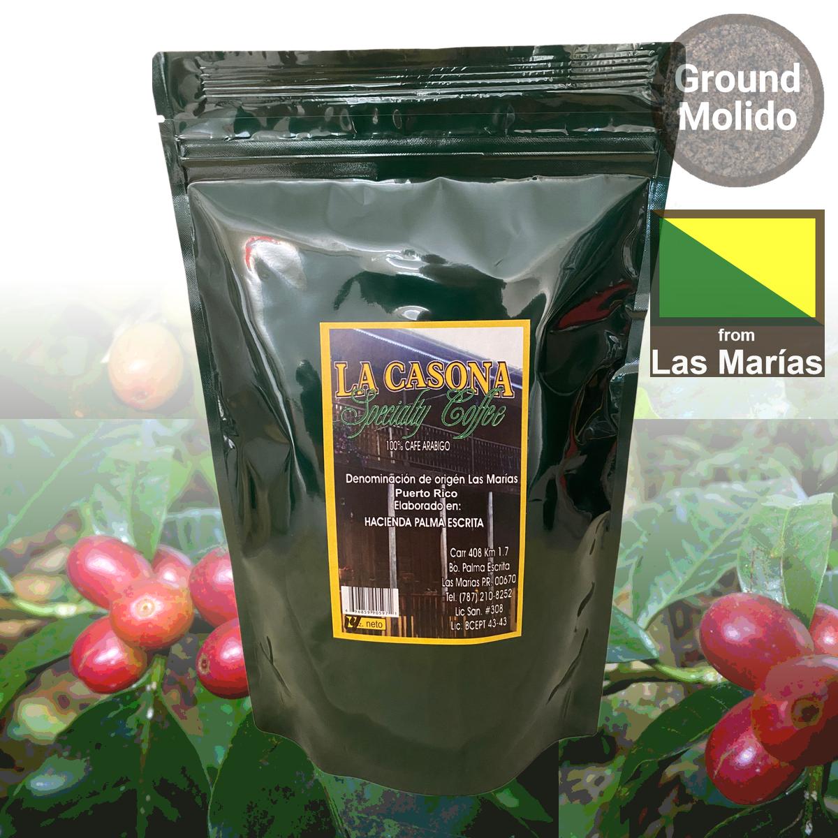 Café La Casona Specialty Ground Coffee - 100% Sun Dried