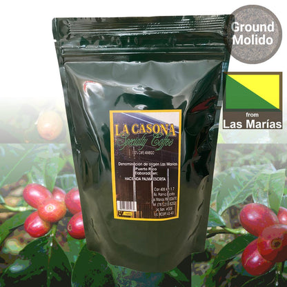 Café La Casona Specialty Ground Coffee - 100% Sun Dried