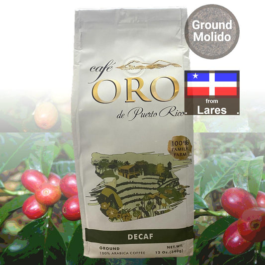 Café Oro molido descafeinado