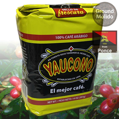 Café molido Yaucono